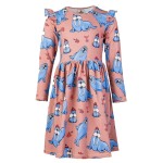 Sukienka z długim rękawem Beżowy Mors 