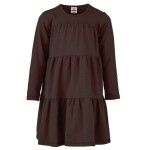 Chocolate LS A-line dress