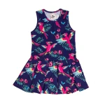 Purple Parrot tennis sleeveless dress