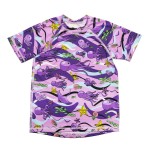 Koszulka kąpielowa Fioletowe Ośmiornice UPF50+