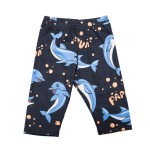 Spodenki kąpielowe Czarny Delfin UPF50+