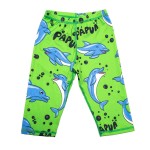 Spodenki kąpielowe Zielony Delfin UPF50+