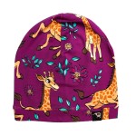Czapka pojedyncza Różowa Żyrafa