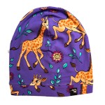 Czapka pojedyncza Fioletowa Żyrafa