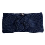 Opaska granatowa z wełny merino MULESING FREE