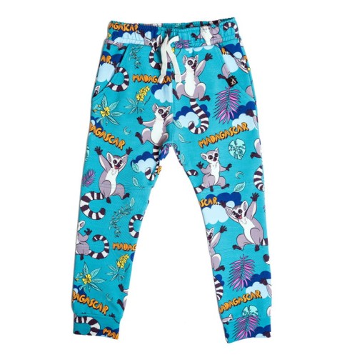 Spodnie Turkusowe Lemury