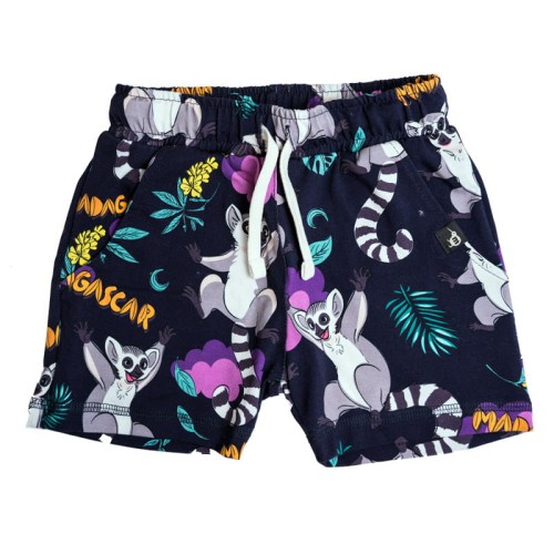 Szorty Granatowe Lemury