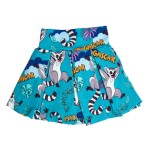 Spódniczka z szortami Turkusowe Lemury