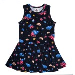 Sukienka na ramiączka Czarny Krab