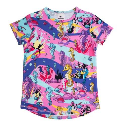 T-shirt Różowy Konik morski