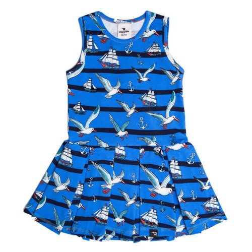 Sukienka na ramiączka Niebieskie Albatrosy