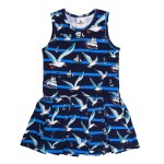 Sukienka na ramiączka Granatowe Albatrosy