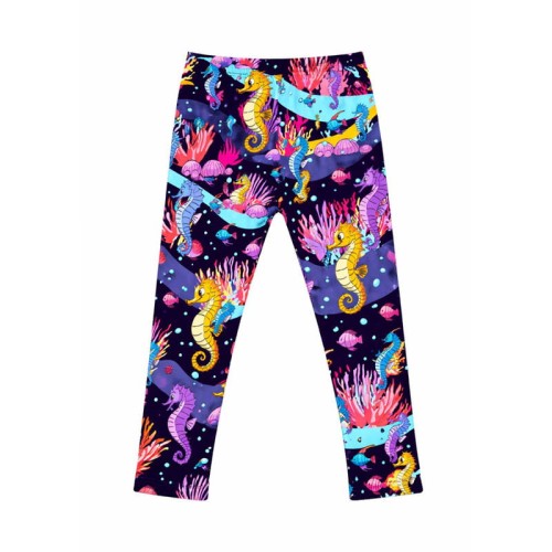 Legginsy Granatowy Konik morski