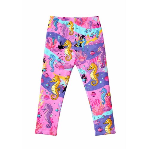 Legginsy Różowy Konik morski