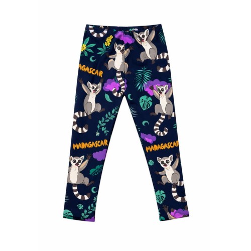 Legginsy Granatowe Lemury