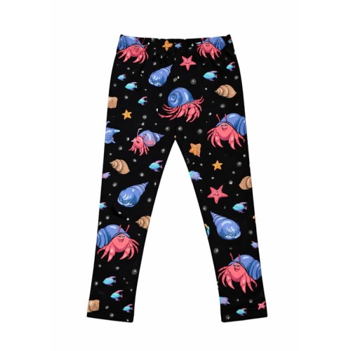 Legginsy Czarny Krab